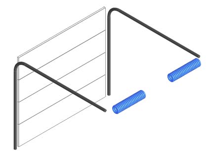 Niedrigsturzbeschlag: Typ V3000 L